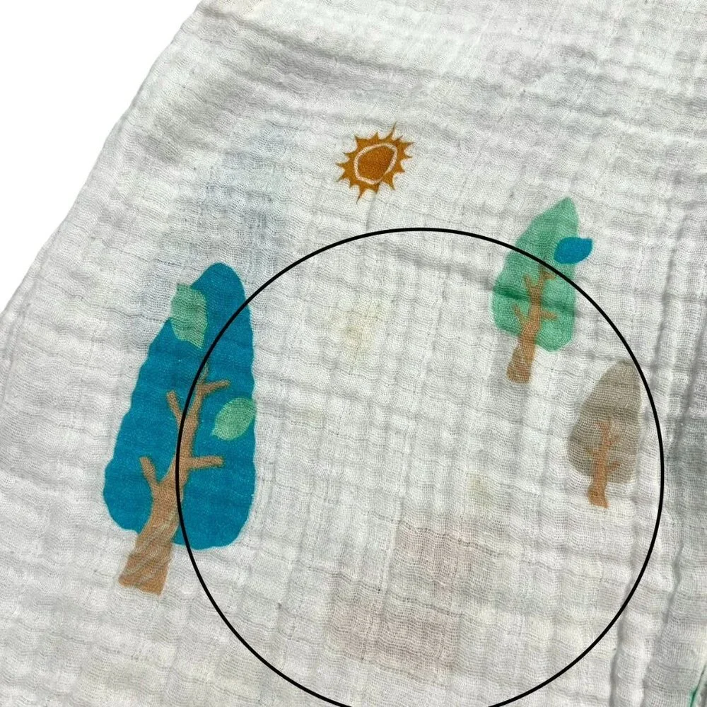 1st Laugh L (18m-3T) Woodland Fox Muslin Sleepsack